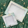 Coffret vert doré